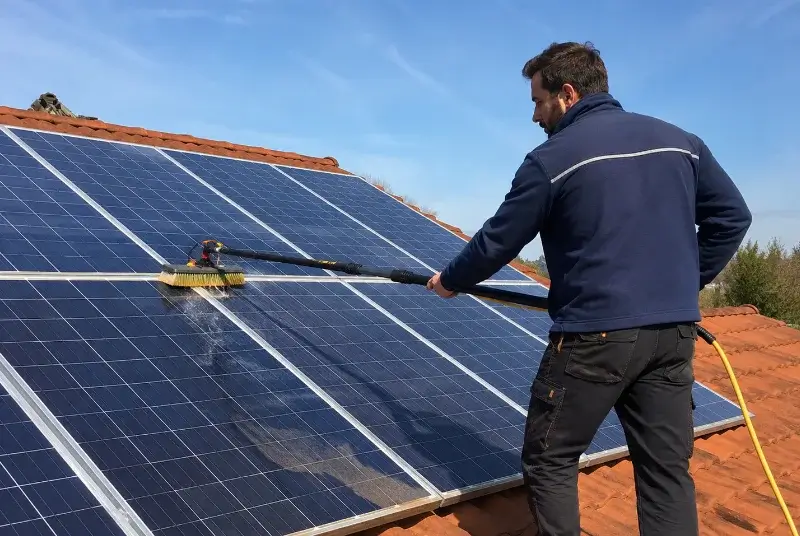 Nettoyage et entretien de panneaux solaires à Ventenac-Cabardès